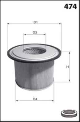 Air Filter (LFAF365)