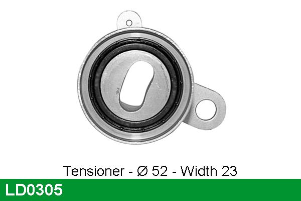 Tensioner Pulley, timing belt (LD0305)