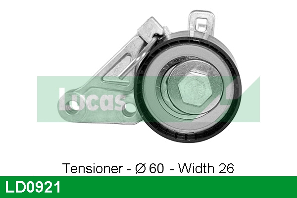 Tensioner Pulley, timing belt (LD0921)