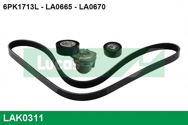 V-Ribbed Belt Set (LAK0311)