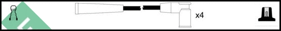 Ignition Cable Kit (LUC7430)