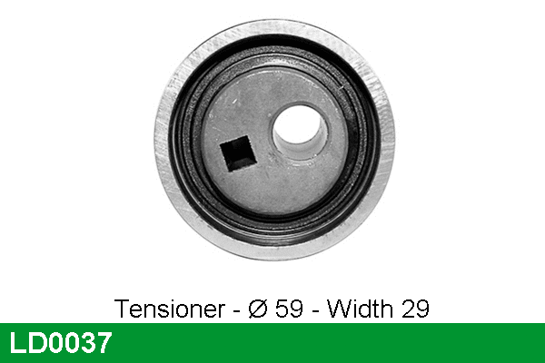Tensioner Pulley, timing belt (LD0037)