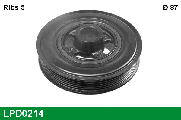 Belt Pulley, crankshaft (LPD0214)