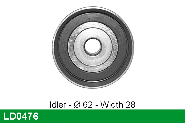 Tensioner Pulley, timing belt (LD0476)