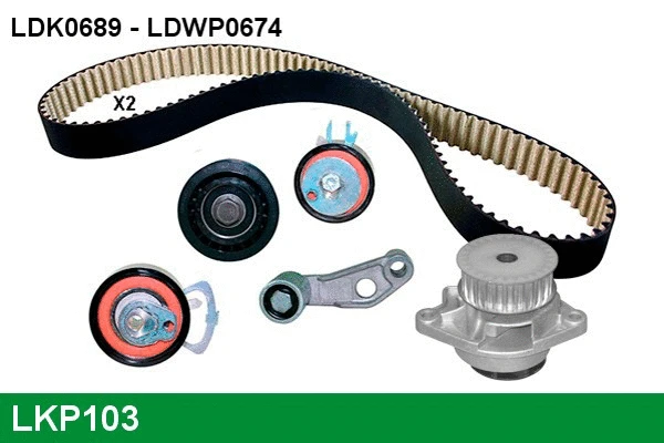 Water Pump & Timing Belt Kit (LKP103)