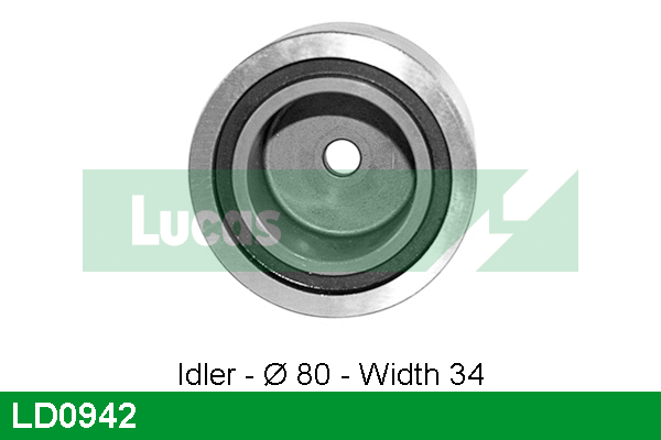 Tensioner Pulley, timing belt (LD0942)