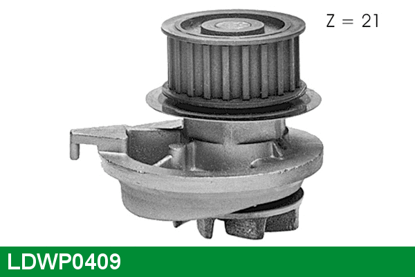 Water Pump, engine cooling (LDWP0409)