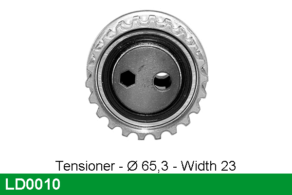 Tensioner Pulley, timing belt (LD0010)