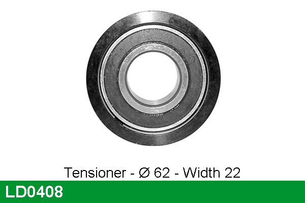 Tensioner Pulley, timing belt (LD0408)