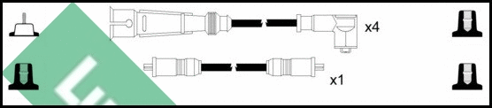 Ignition Cable Kit (LUC5203)