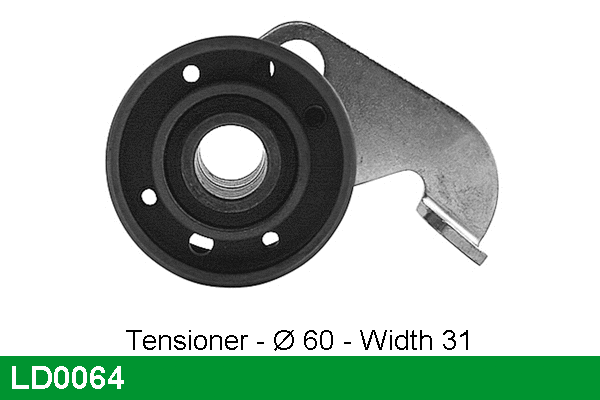 Tensioner Pulley, timing belt (LD0064)