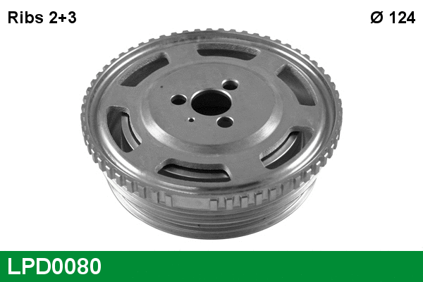 Belt Pulley, crankshaft (LPD0080)