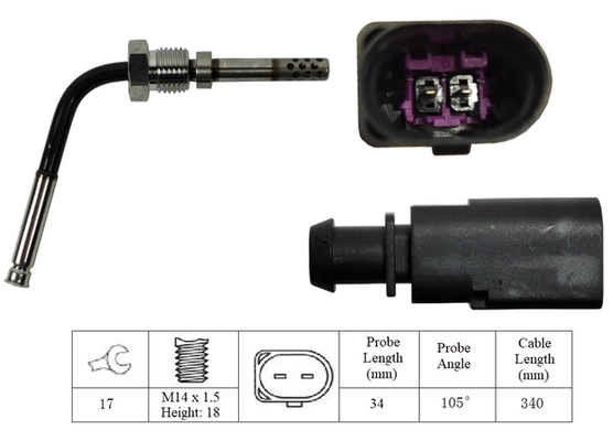Sensor, exhaust gas temperature (LGS7176)