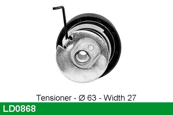 Tensioner Pulley, timing belt (LD0868)
