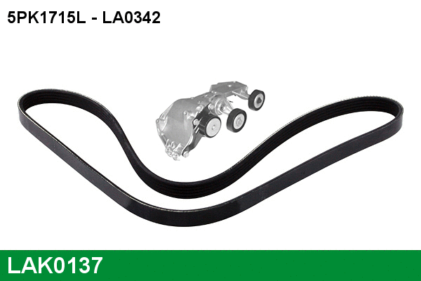 V-Ribbed Belt Set (LAK0137)