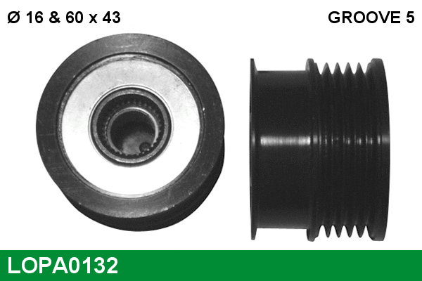 Alternator Freewheel Clutch (LOPA0132)