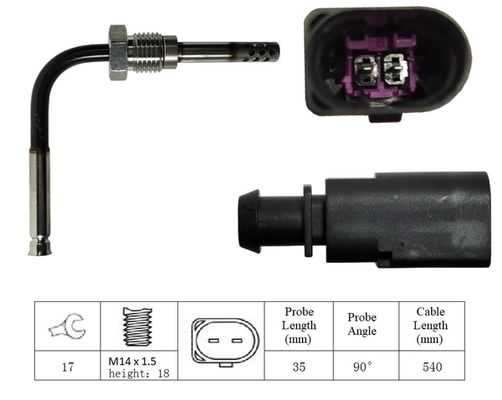Sensor, exhaust gas temperature (LGS6039)
