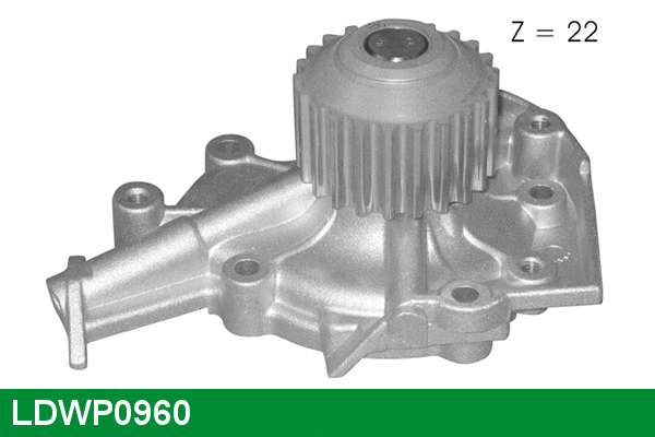 Water Pump, engine cooling (LDWP0960)