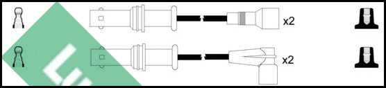 Ignition Cable Kit (LUC7286)