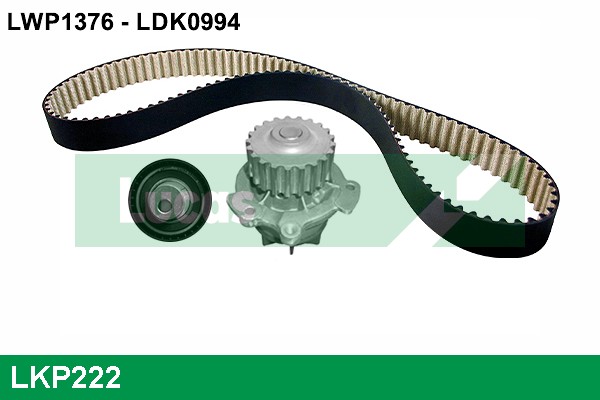 Water Pump & Timing Belt Kit (LKP222)