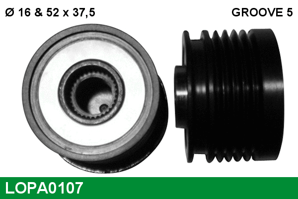 Alternator Freewheel Clutch (LOPA0107)