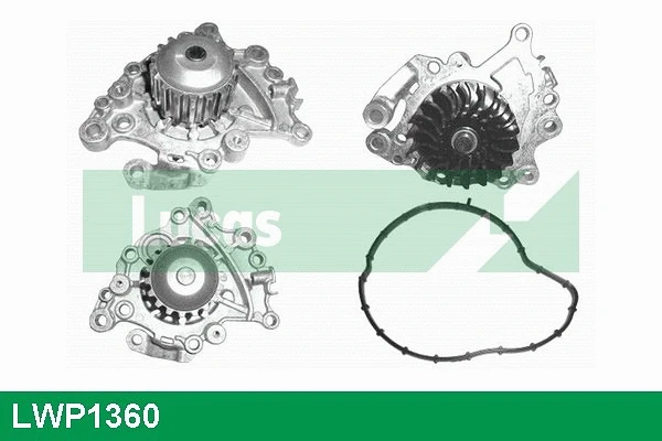 Water Pump, engine cooling (LWP1360)