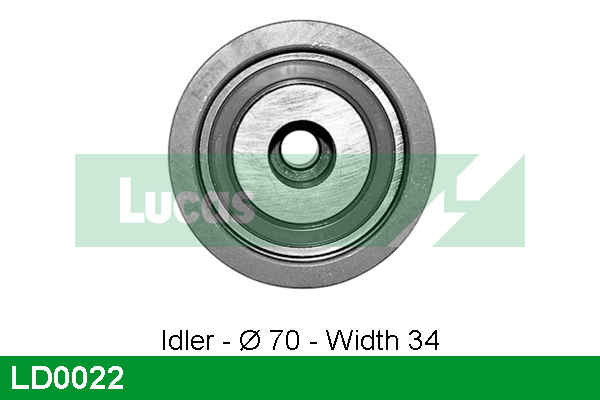 Tensioner Pulley, timing belt (LD0022)