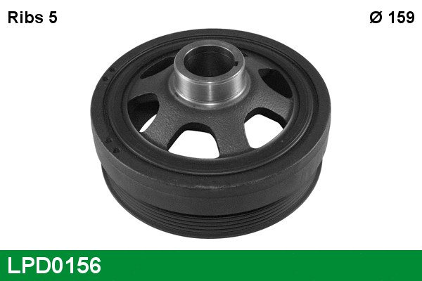 Belt Pulley, crankshaft (LPD0156)