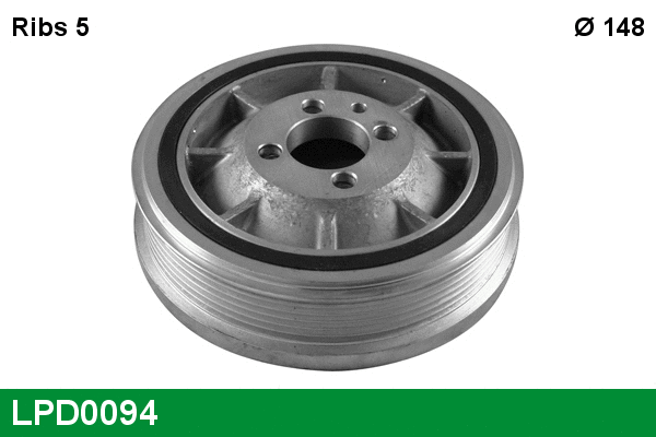 Belt Pulley, crankshaft (LPD0094)