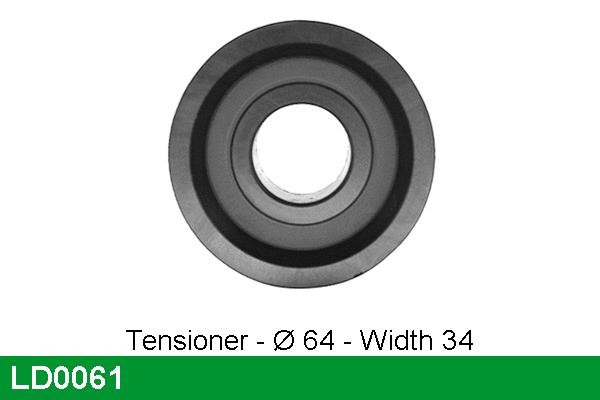 Tensioner Pulley, timing belt (LD0061)