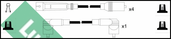 Ignition Cable Kit (LUC7094)