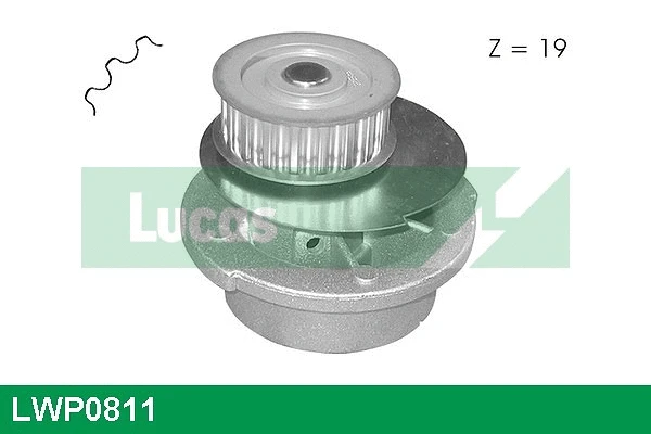Water Pump, engine cooling (LWP0811)