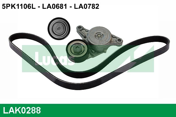 V-Ribbed Belt Set (LAK0288)