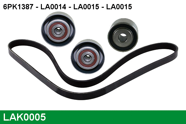 V-Ribbed Belt Set (LAK0005)