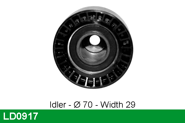 Tensioner Pulley, timing belt (LD0917)