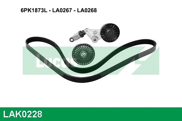 V-Ribbed Belt Set (LAK0228)