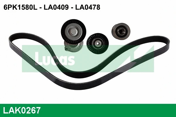 V-Ribbed Belt Set (LAK0267)