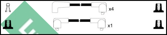 Ignition Cable Kit (LUC4150)