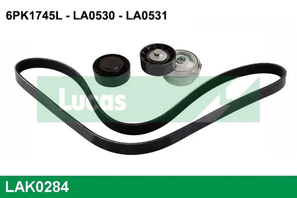 V-Ribbed Belt Set (LAK0284)