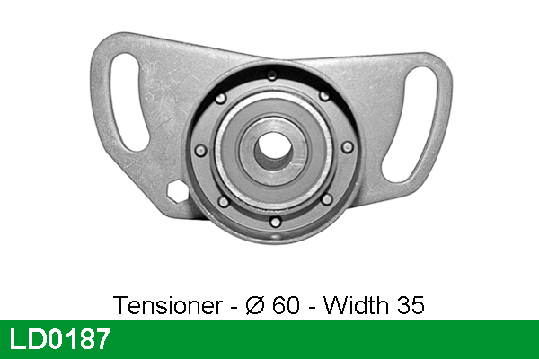 Tensioner Pulley, timing belt (LD0187)