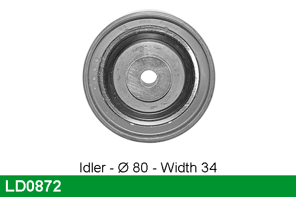 Tensioner Pulley, timing belt (LD0872)