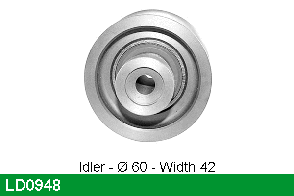 Tensioner Pulley, timing belt (LD0948)