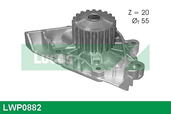 Water Pump, engine cooling (LWP0882)