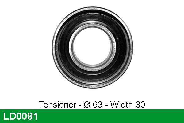 Tensioner Pulley, timing belt (LD0081)