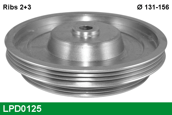 Belt Pulley, crankshaft (LPD0125)