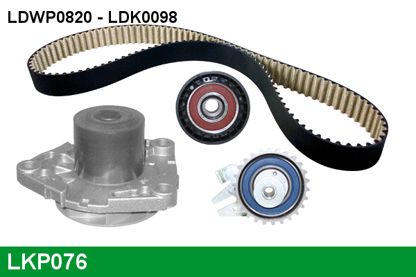 Water Pump & Timing Belt Kit (LKP076)
