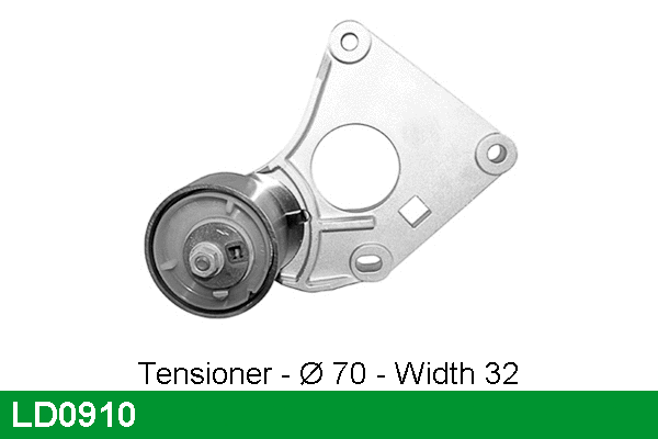 Tensioner Pulley, timing belt (LD0910)