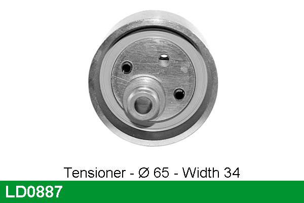 Tensioner Pulley, timing belt (LD0887)