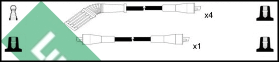Ignition Cable Kit (LUC4423)