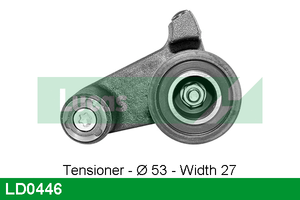 Tensioner Pulley, timing belt (LD0446)